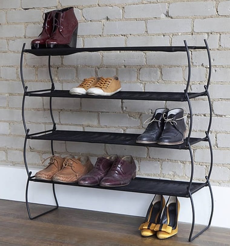Обувница KETT-UP ECO BUNDIS (БЮНДИС) 4 полки, деревянная натур - Кеттлер Мебель