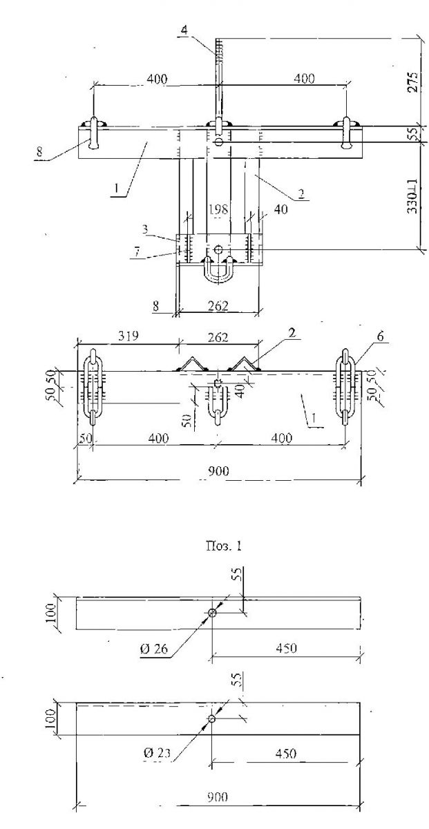 Траверса ТМ-102 (26.0004-13) 24,80 кг
