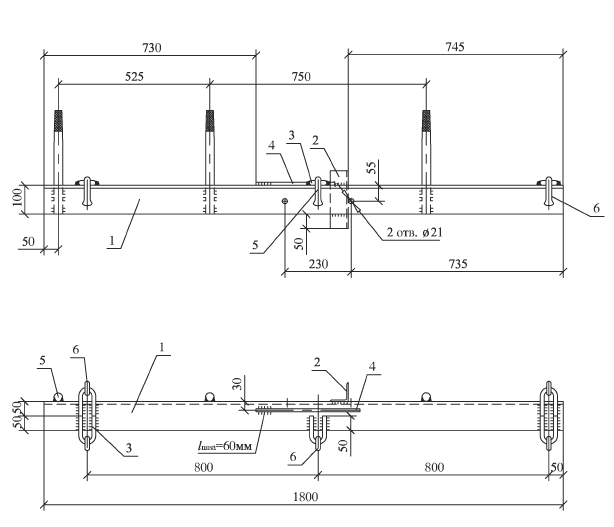 Траверса ТМ-56 (27.0002-21) 33,0 кг